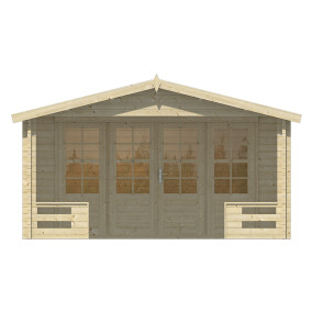  Tuindeco | Tuinhuis Nottingham met Luifel 200 cm 202824-10